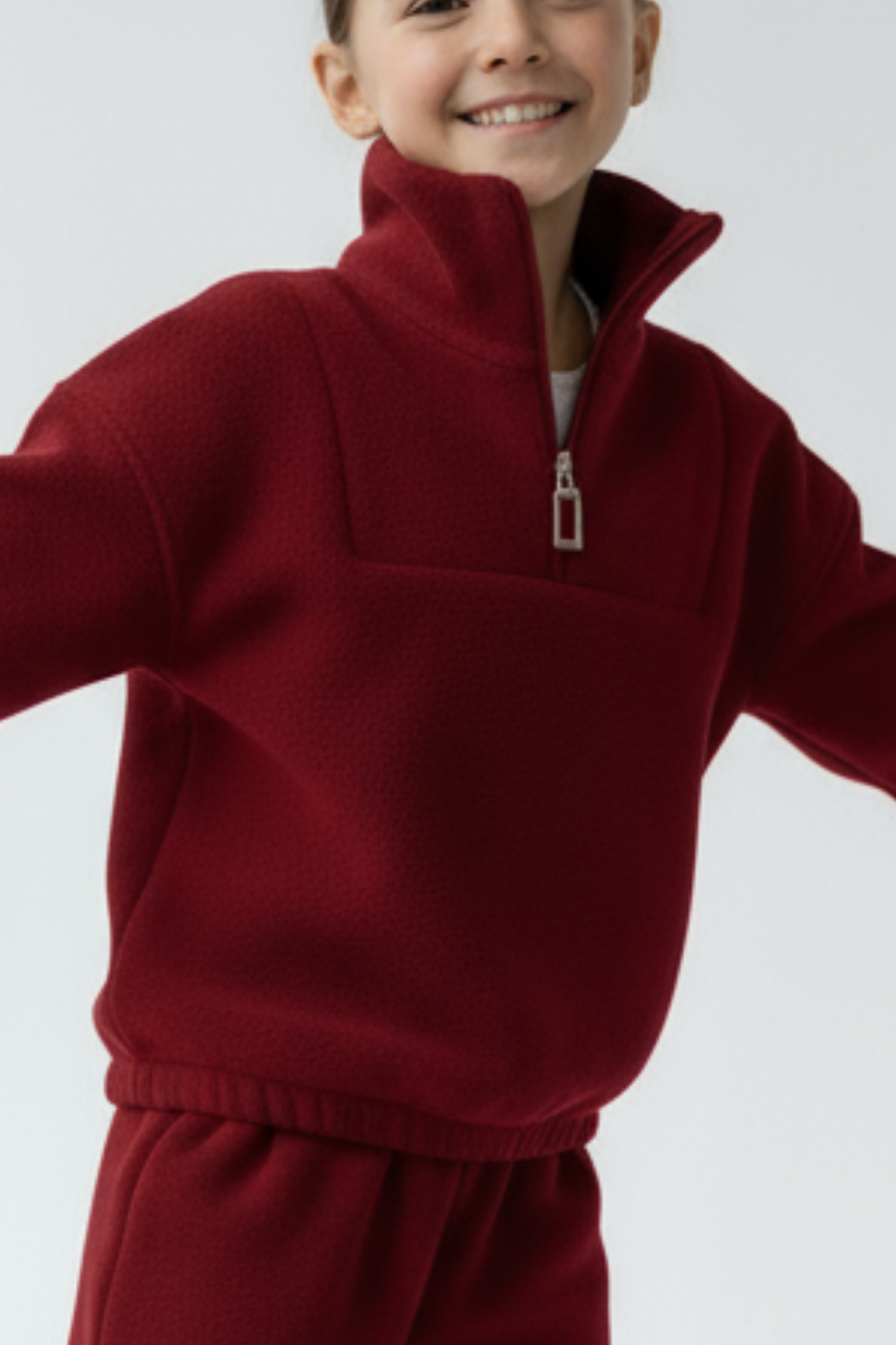 Костюм из флиса на молнии