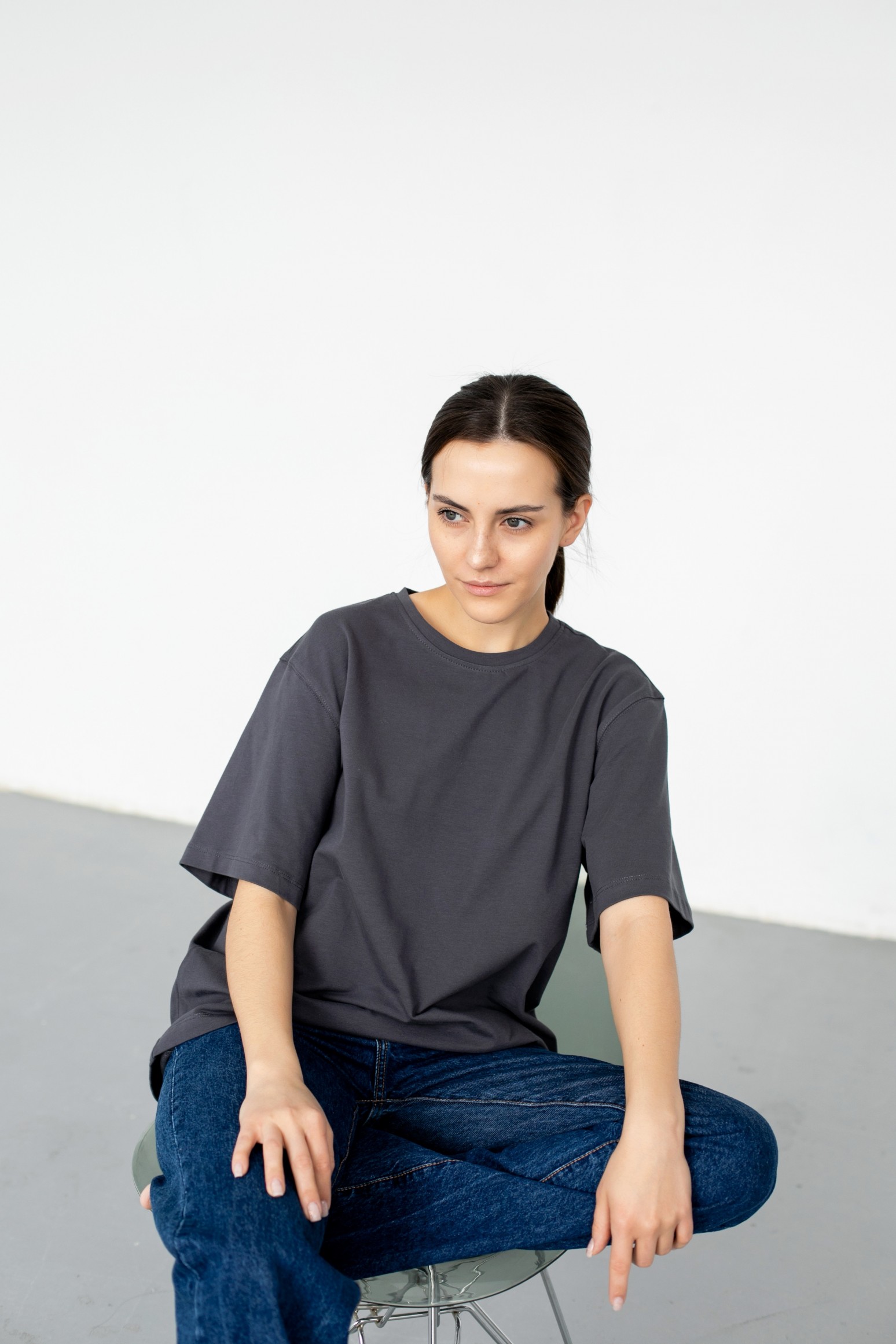 Футболка из хлопка oversize