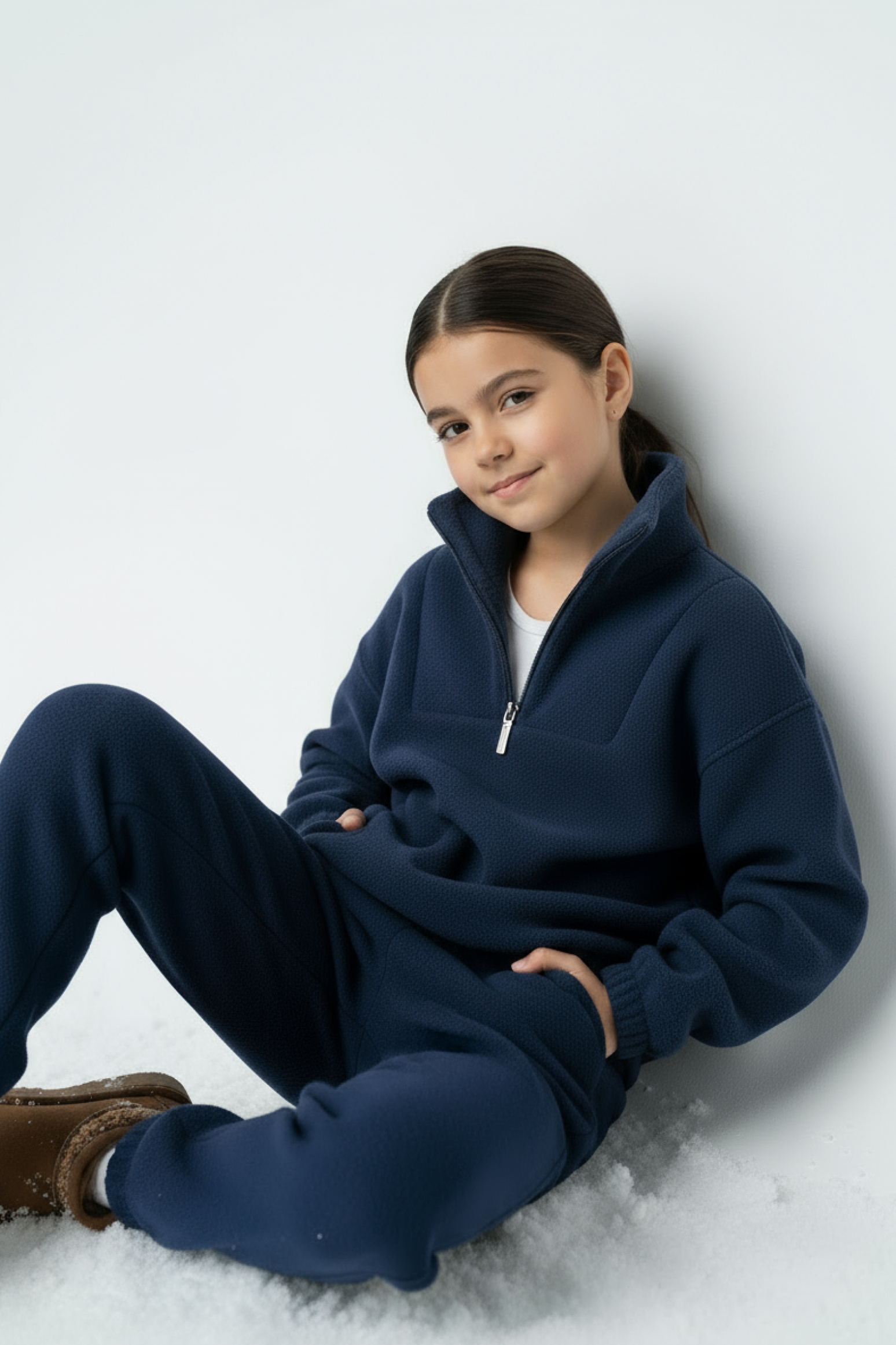 Костюм из флиса на молнии