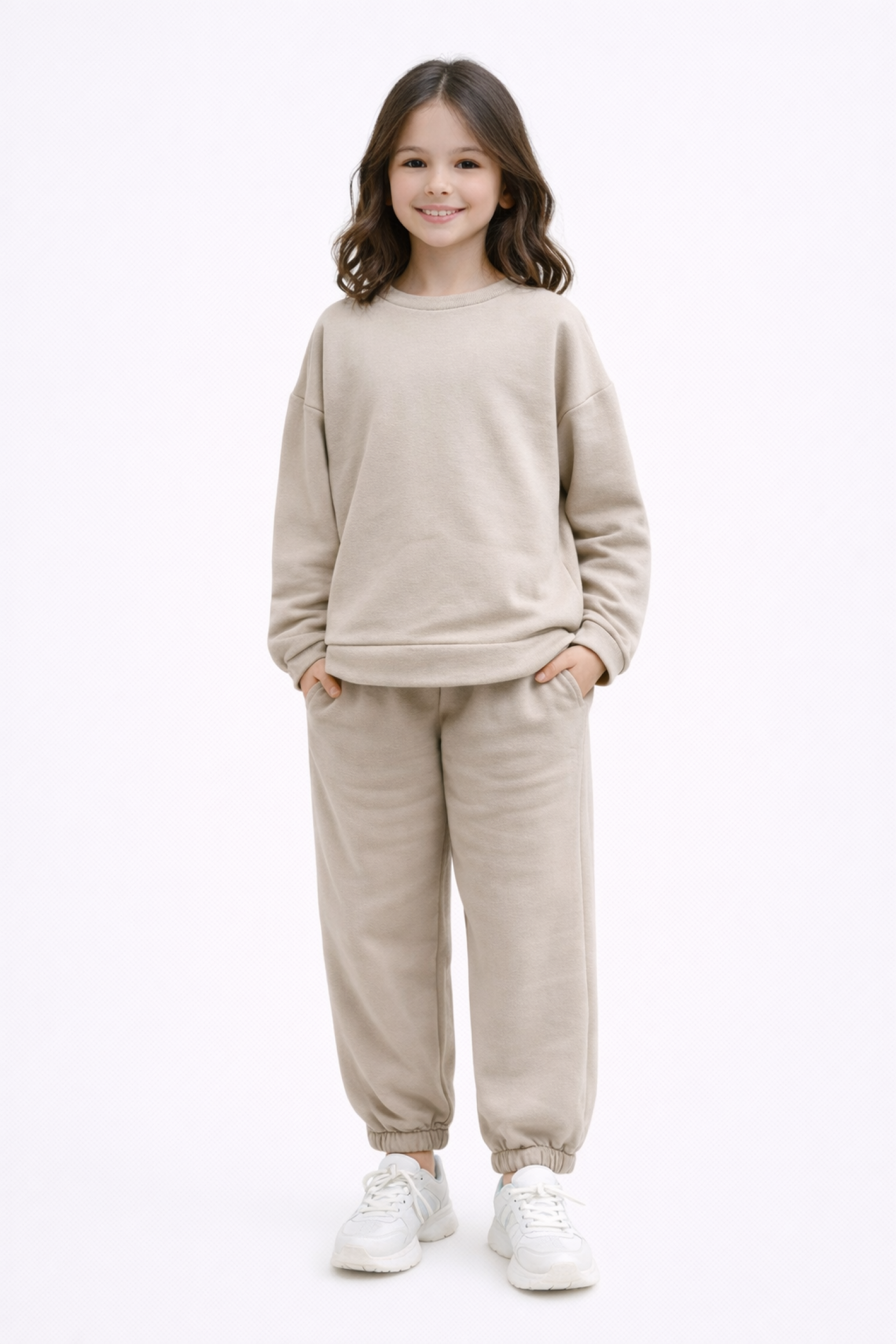 Костюм толстовка с разрезами и джогеры