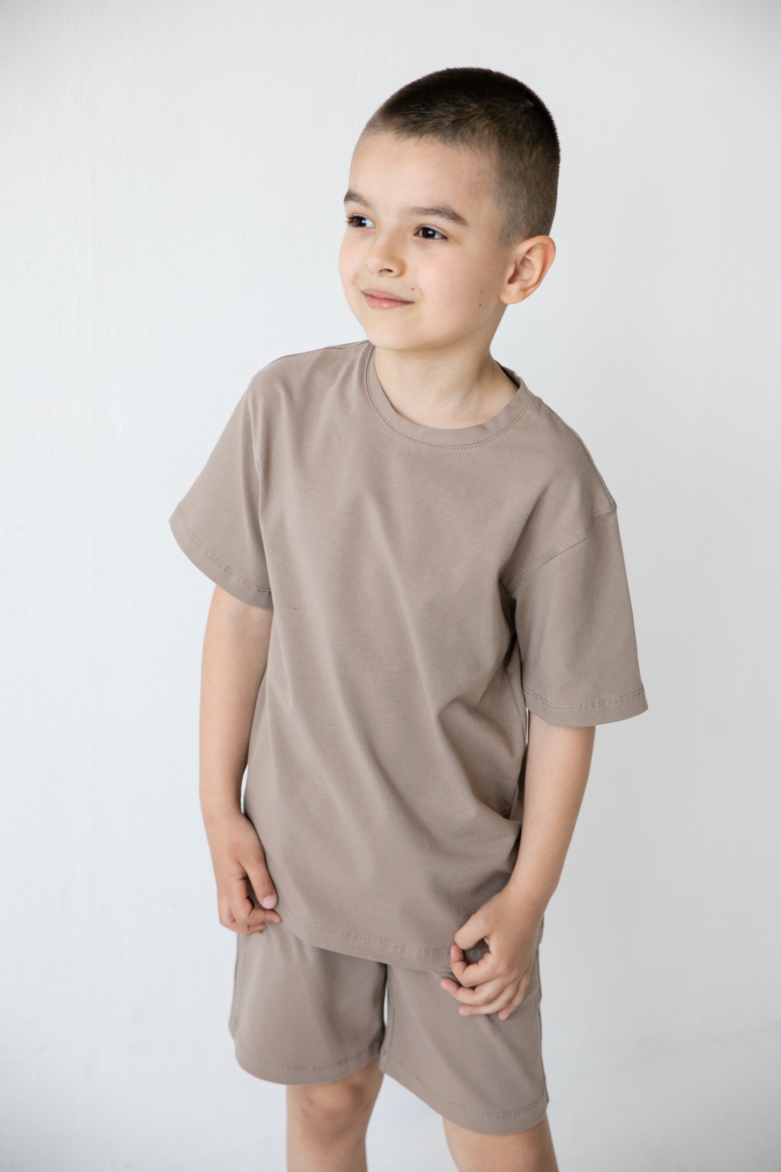 Комплект футболка и шорты oversize