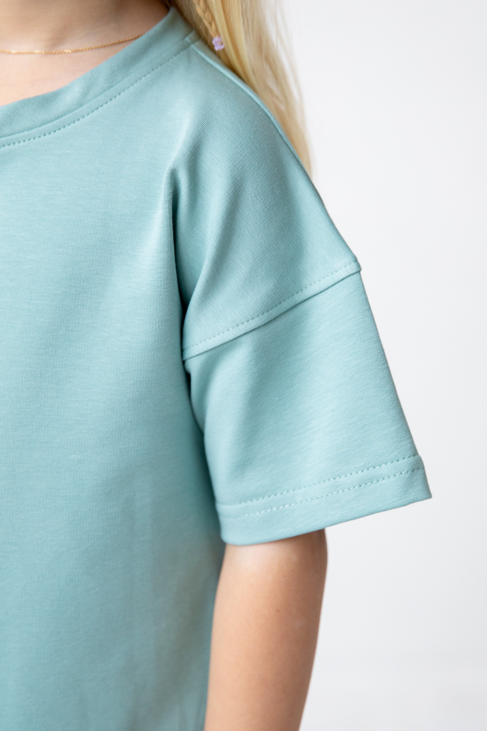 Платье-футболка свободного кроя