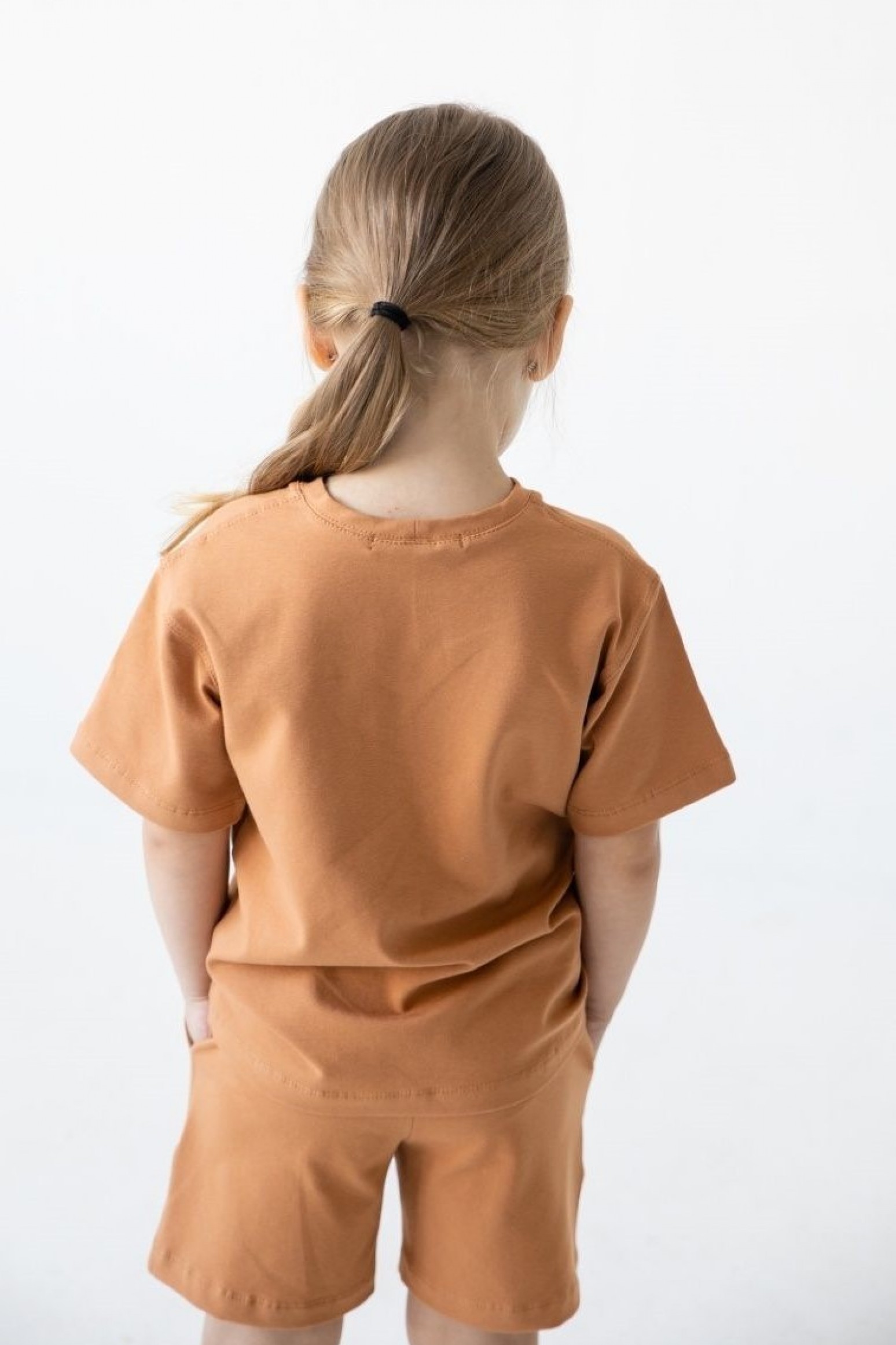 Костюм футболка и шорты oversize