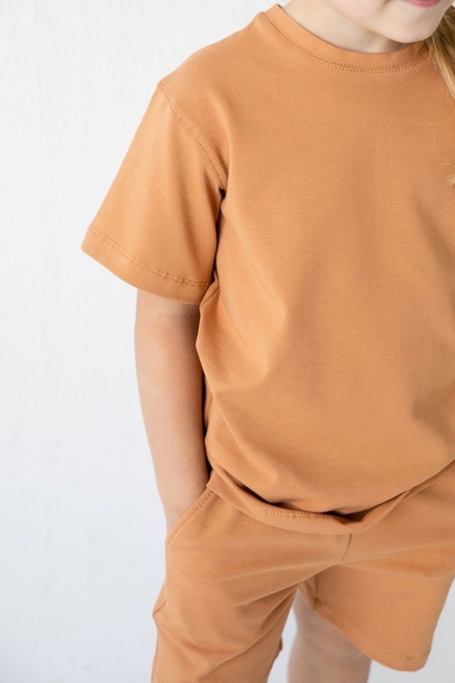 Костюм футболка и шорты oversize