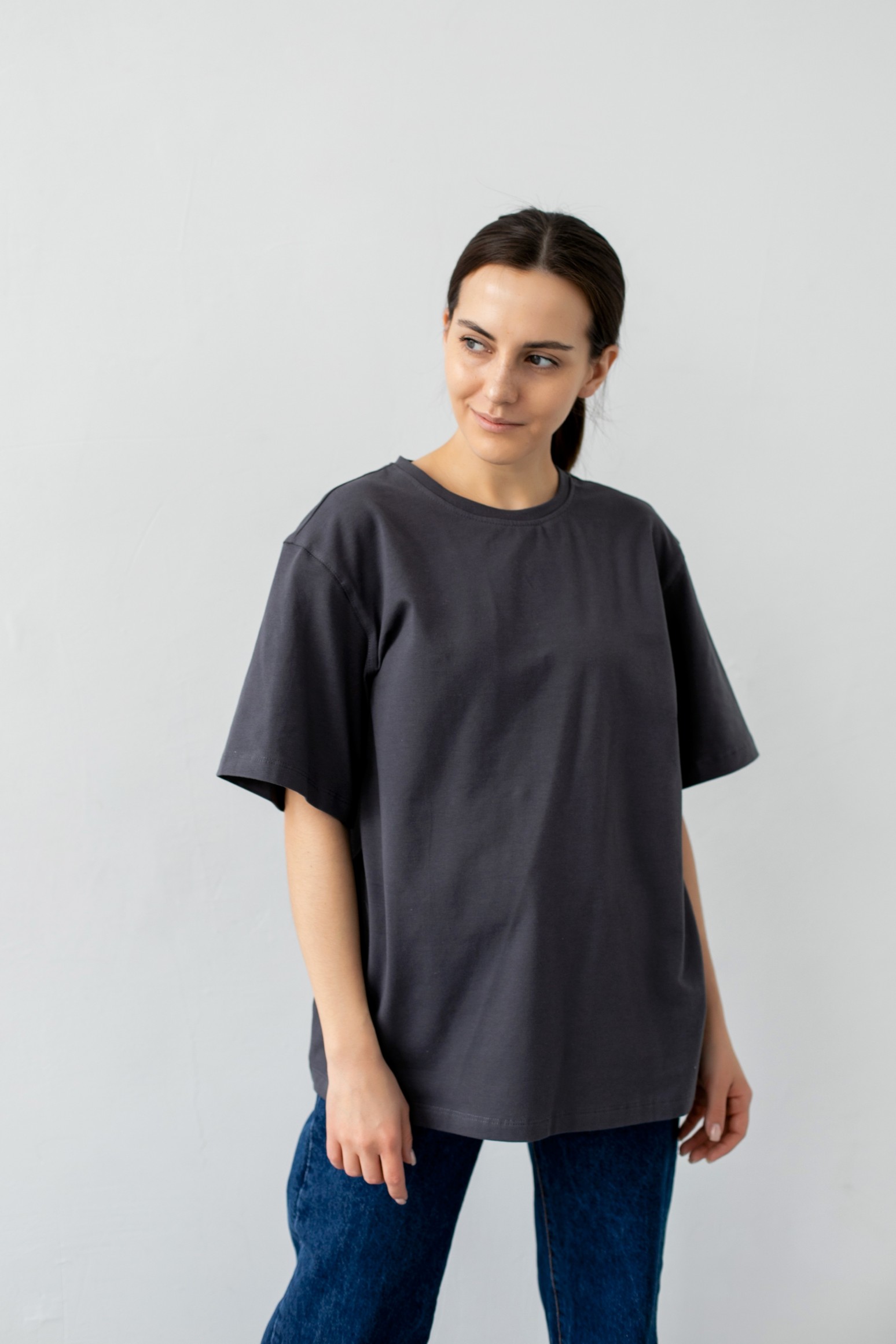 Футболка из хлопка oversize