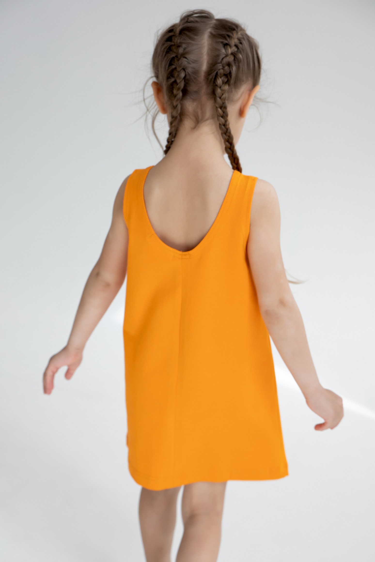 Платье-майка с открытой спиной
