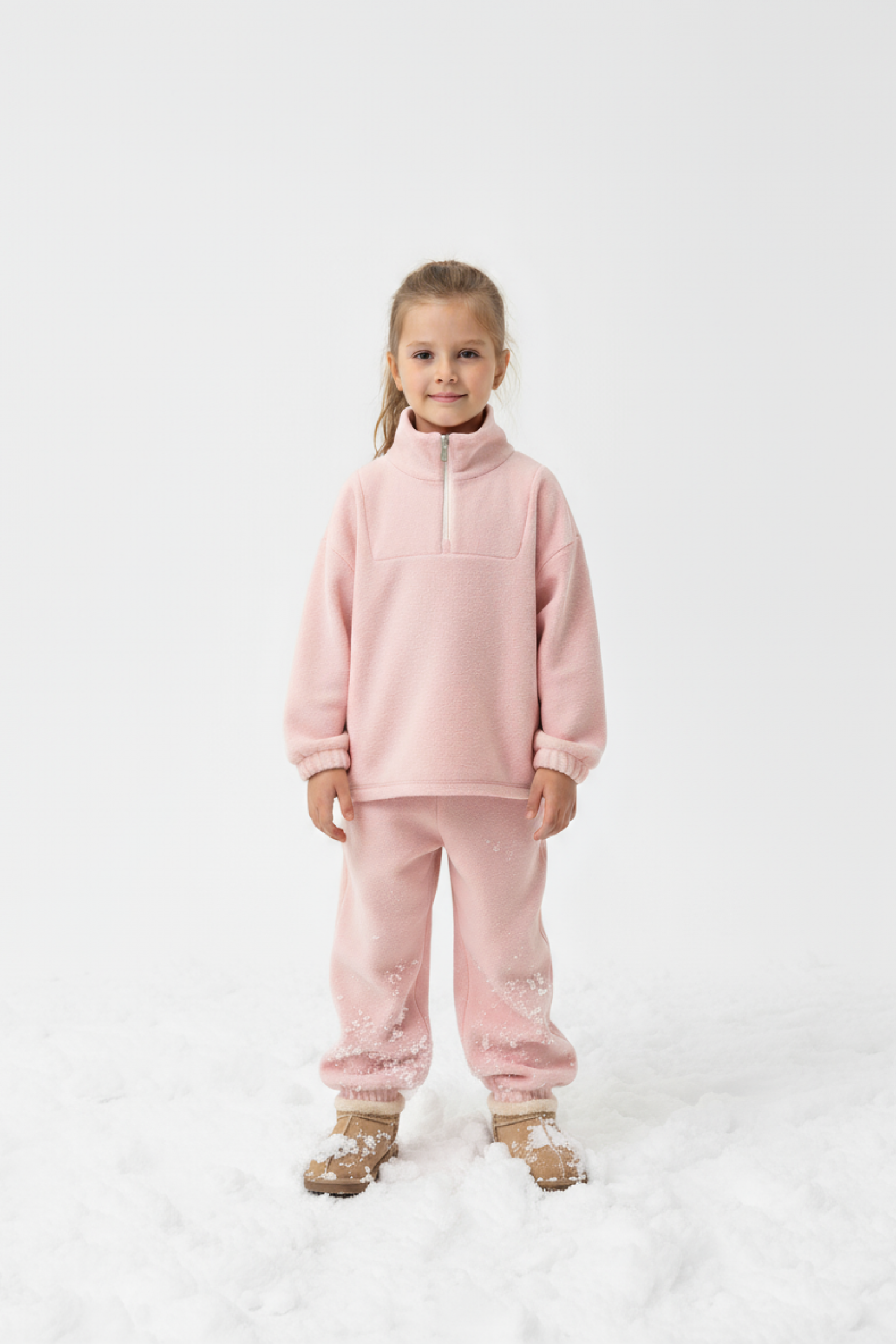 Костюм из флиса на молнии