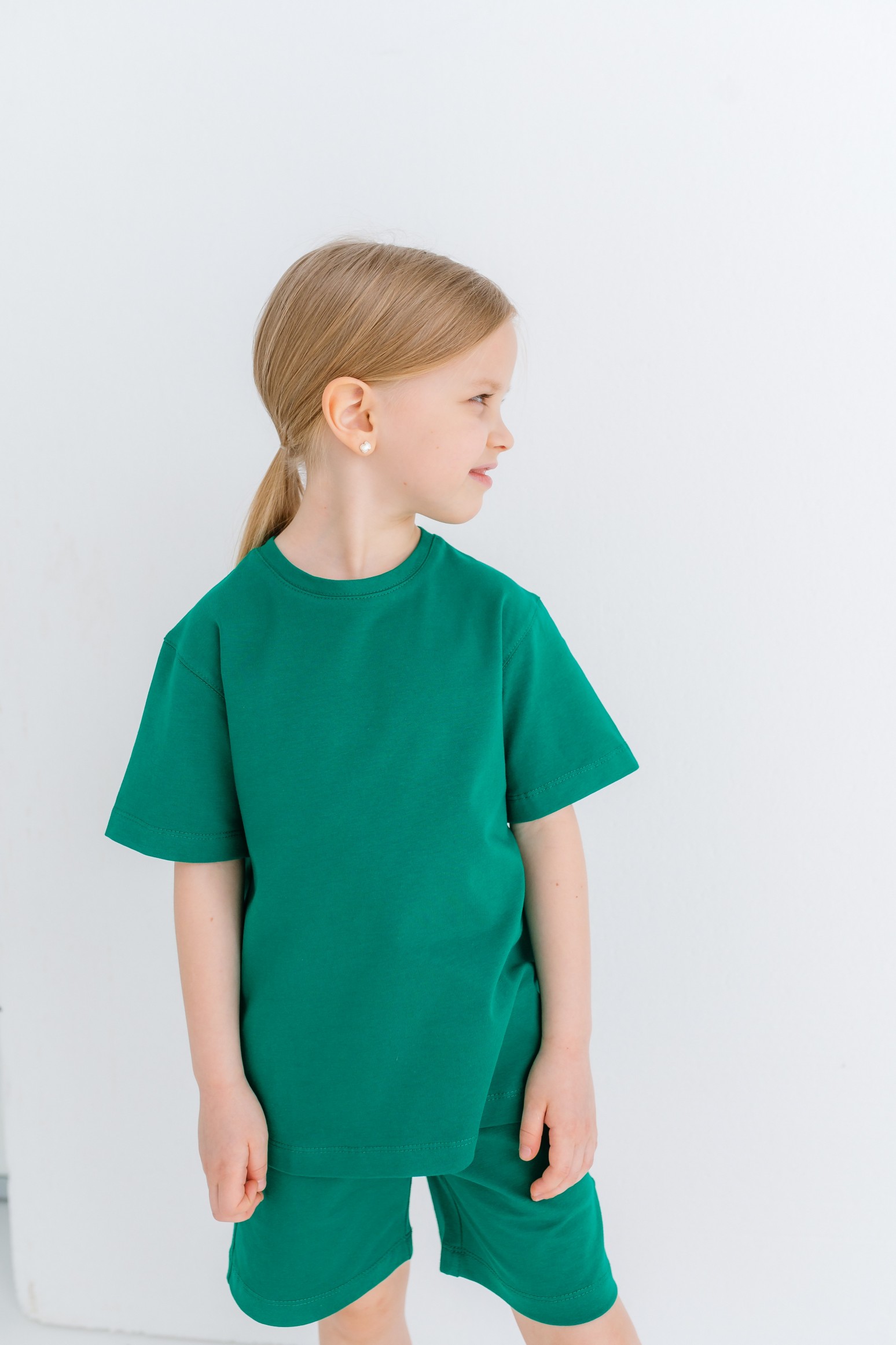 Костюм футболка и шорты oversize