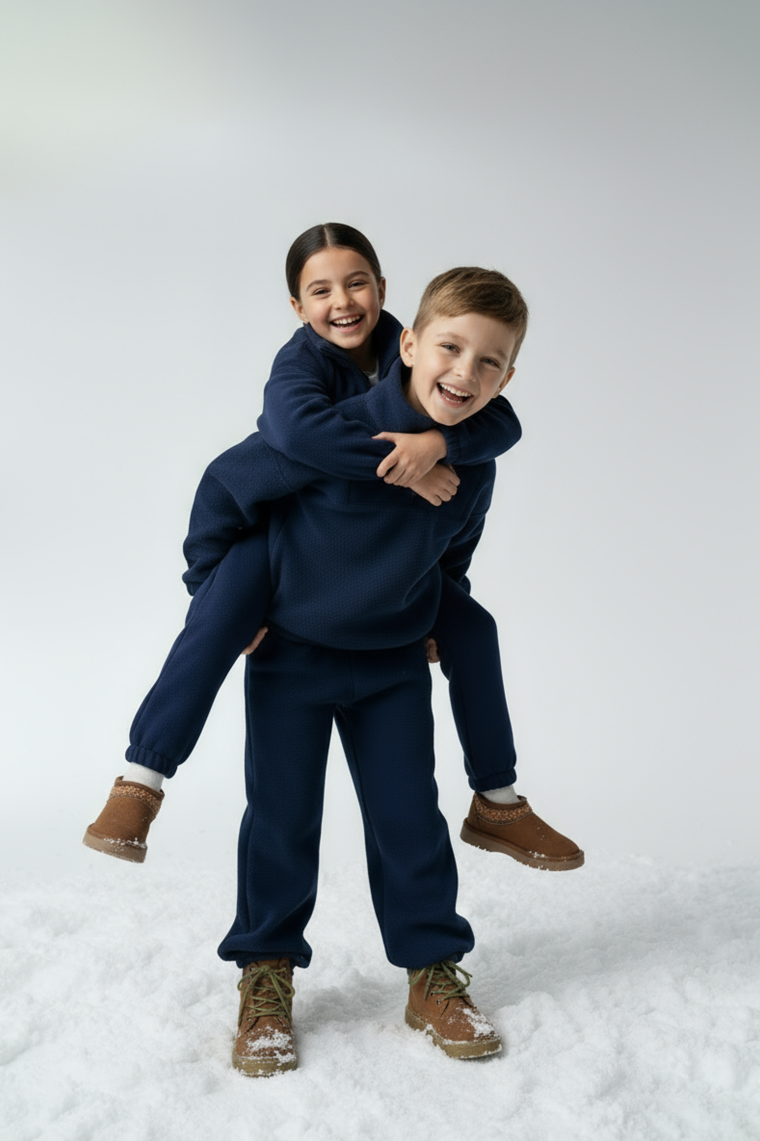 Костюм из флиса на молнии