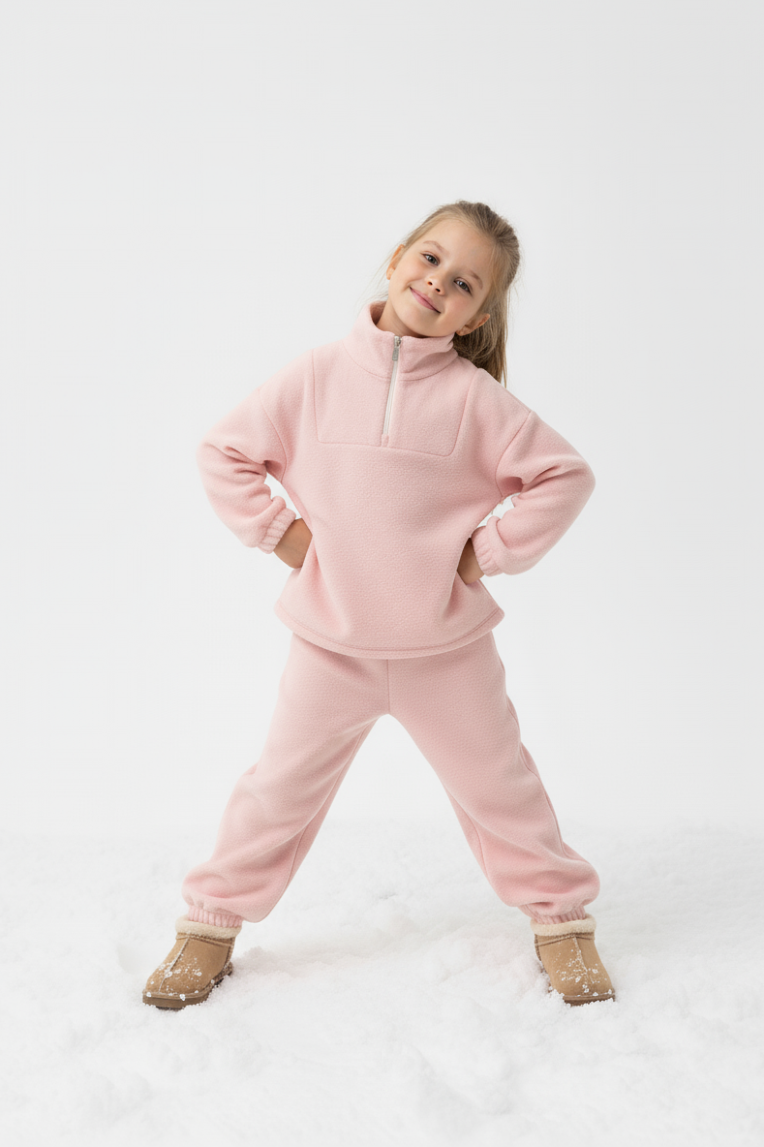 Костюм из флиса на молнии