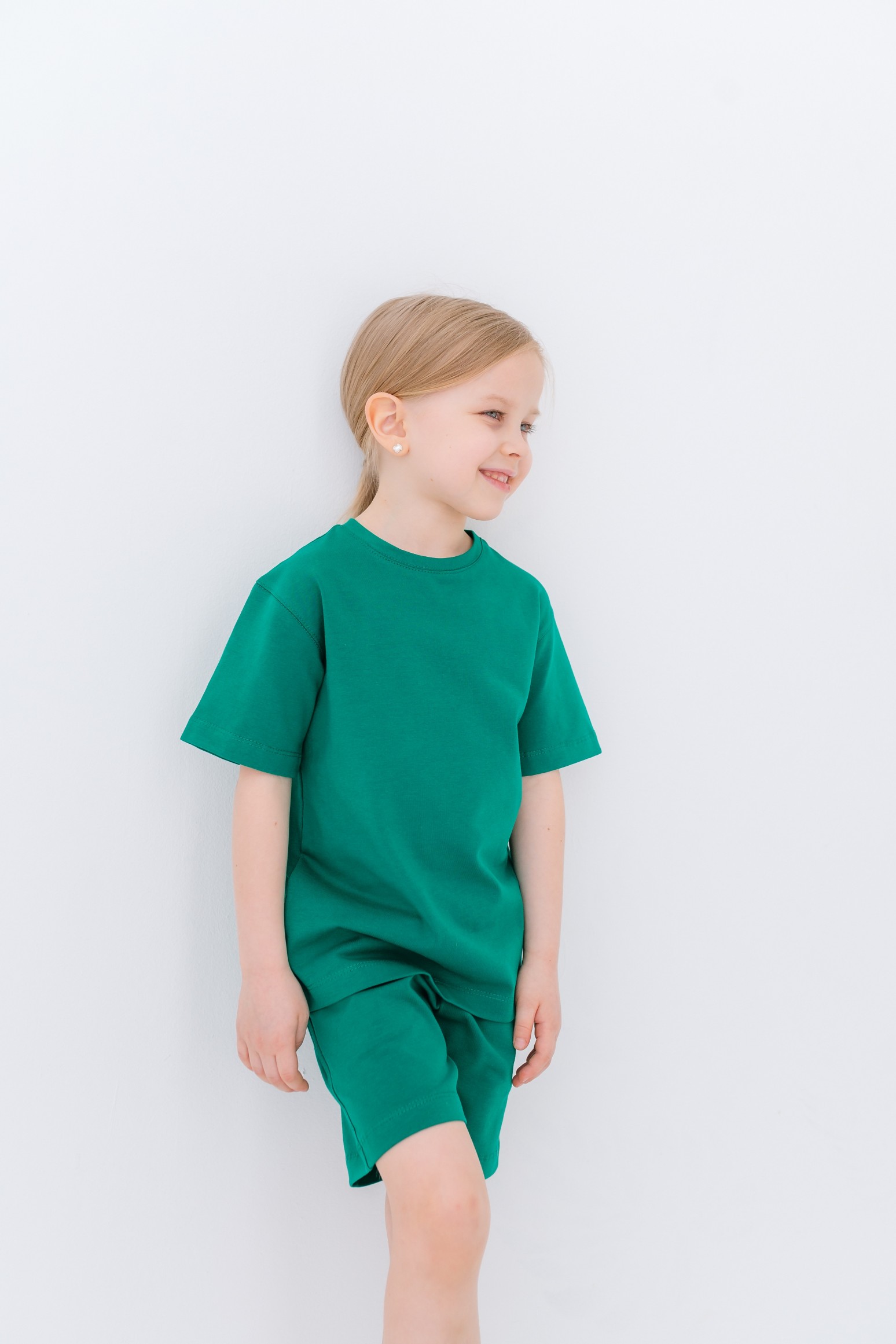 Костюм футболка и шорты oversize