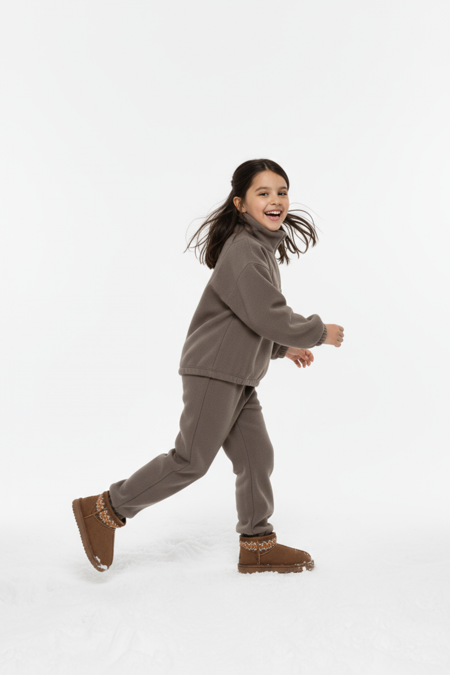 Костюм из флиса на молнии