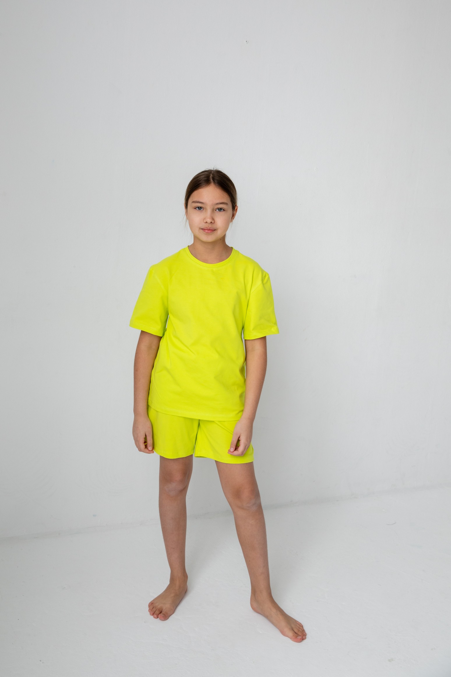 Костюм футболка и шорты oversize