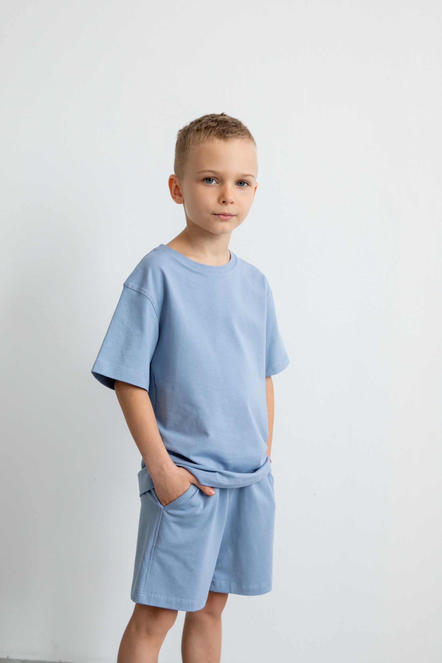 Комплект футболка и шорты oversize