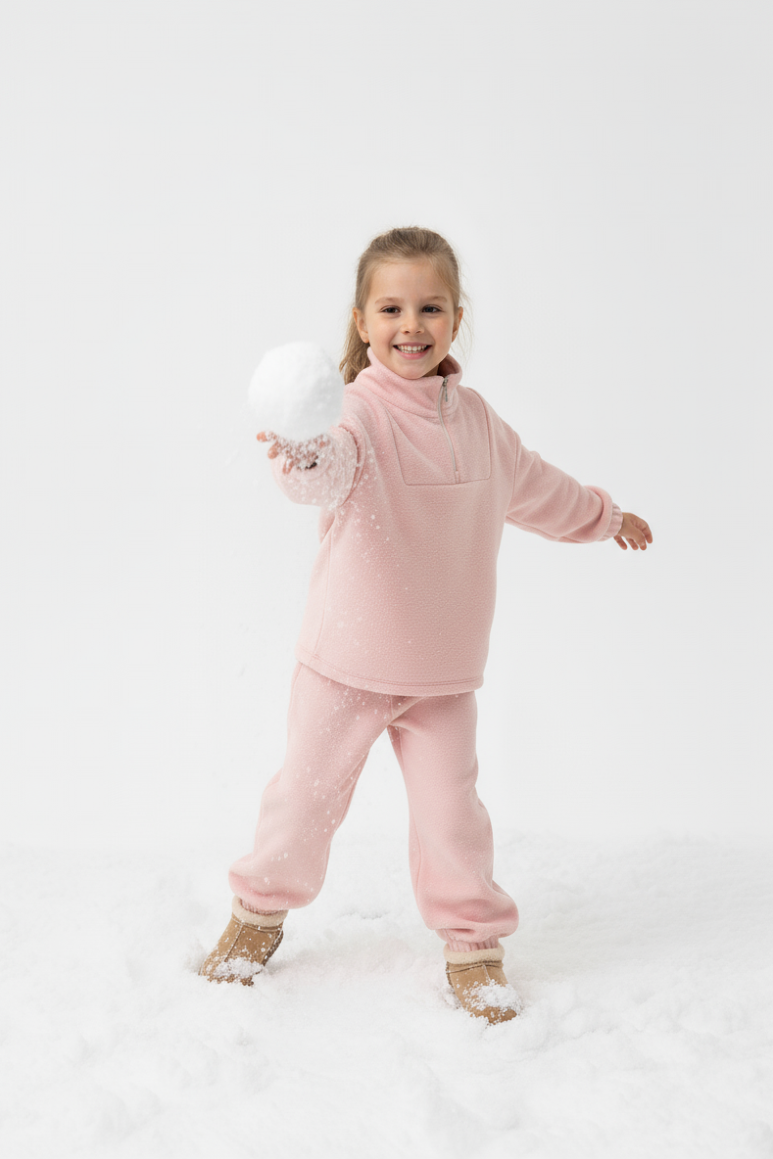 Костюм из флиса на молнии