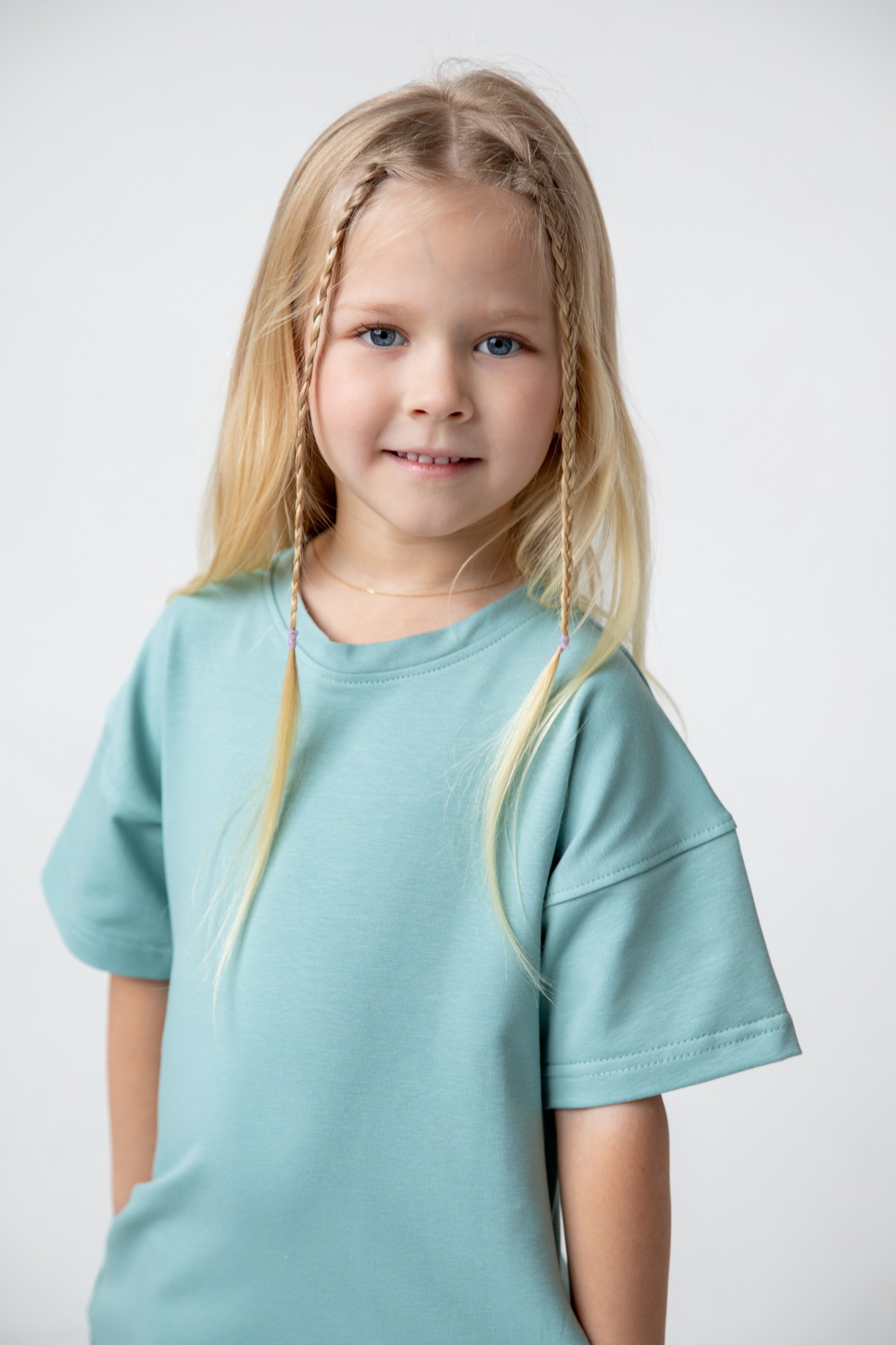 Платье-футболка свободного кроя