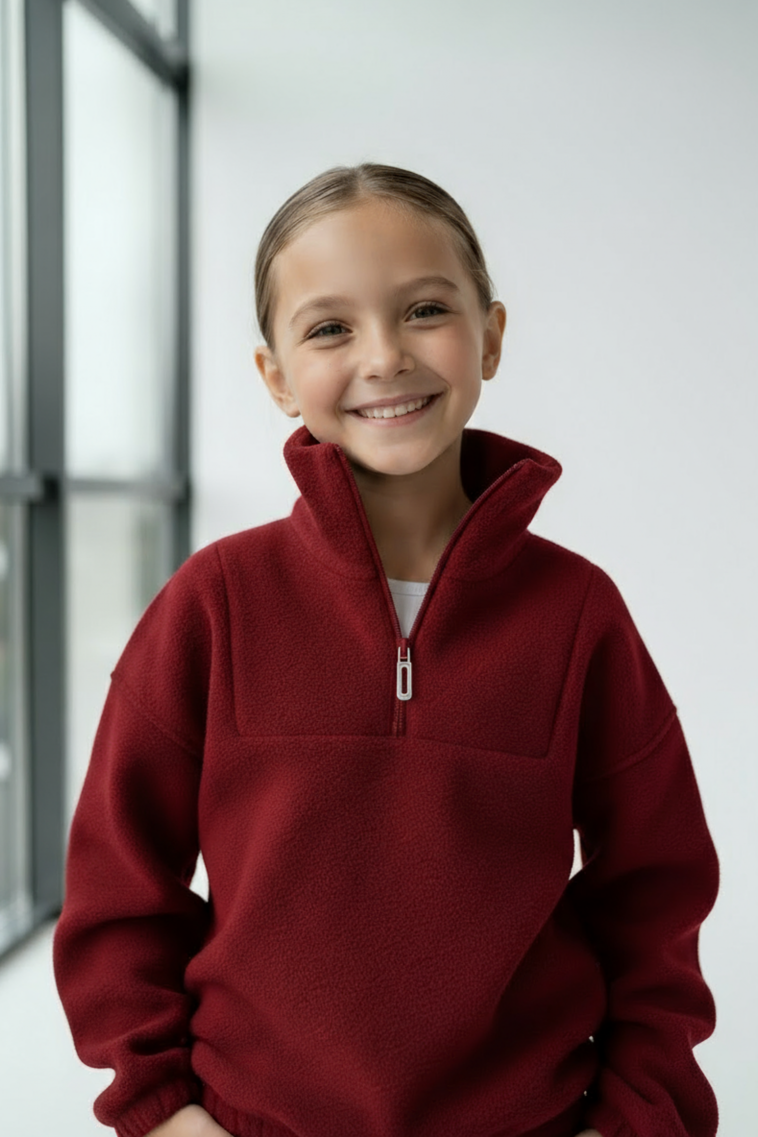 Костюм из флиса на молнии