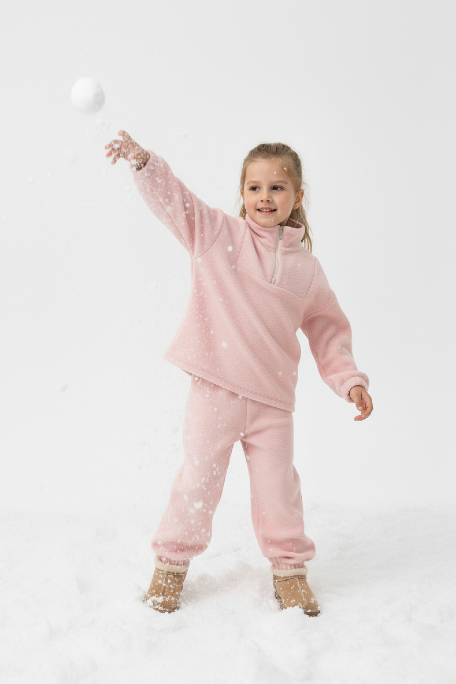 Костюм из флиса на молнии