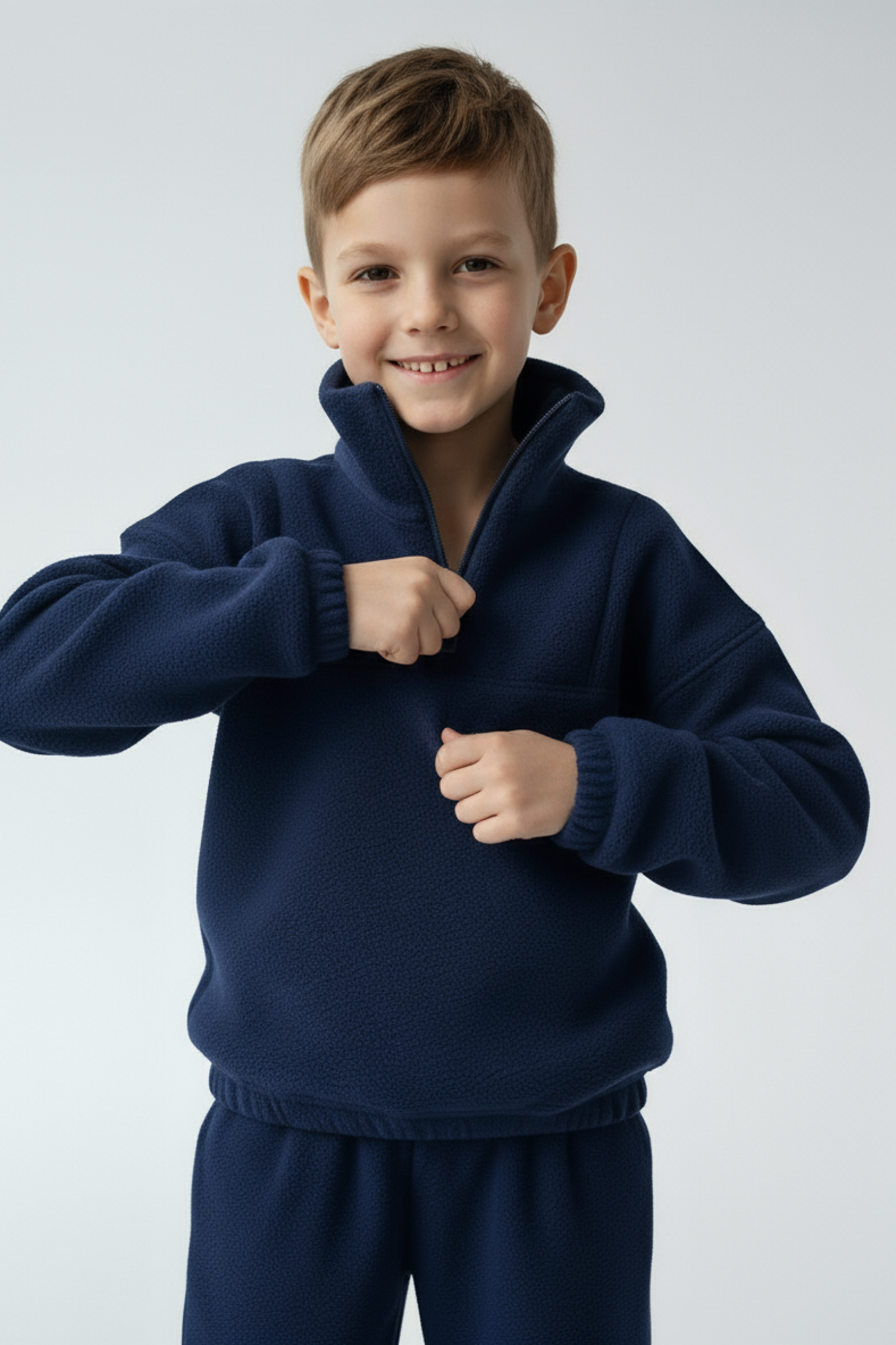 Костюм на молнии из флиса