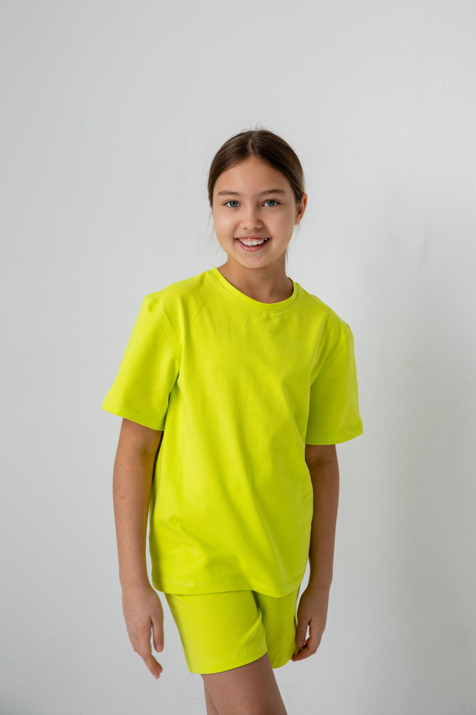 Костюм футболка и шорты oversize
