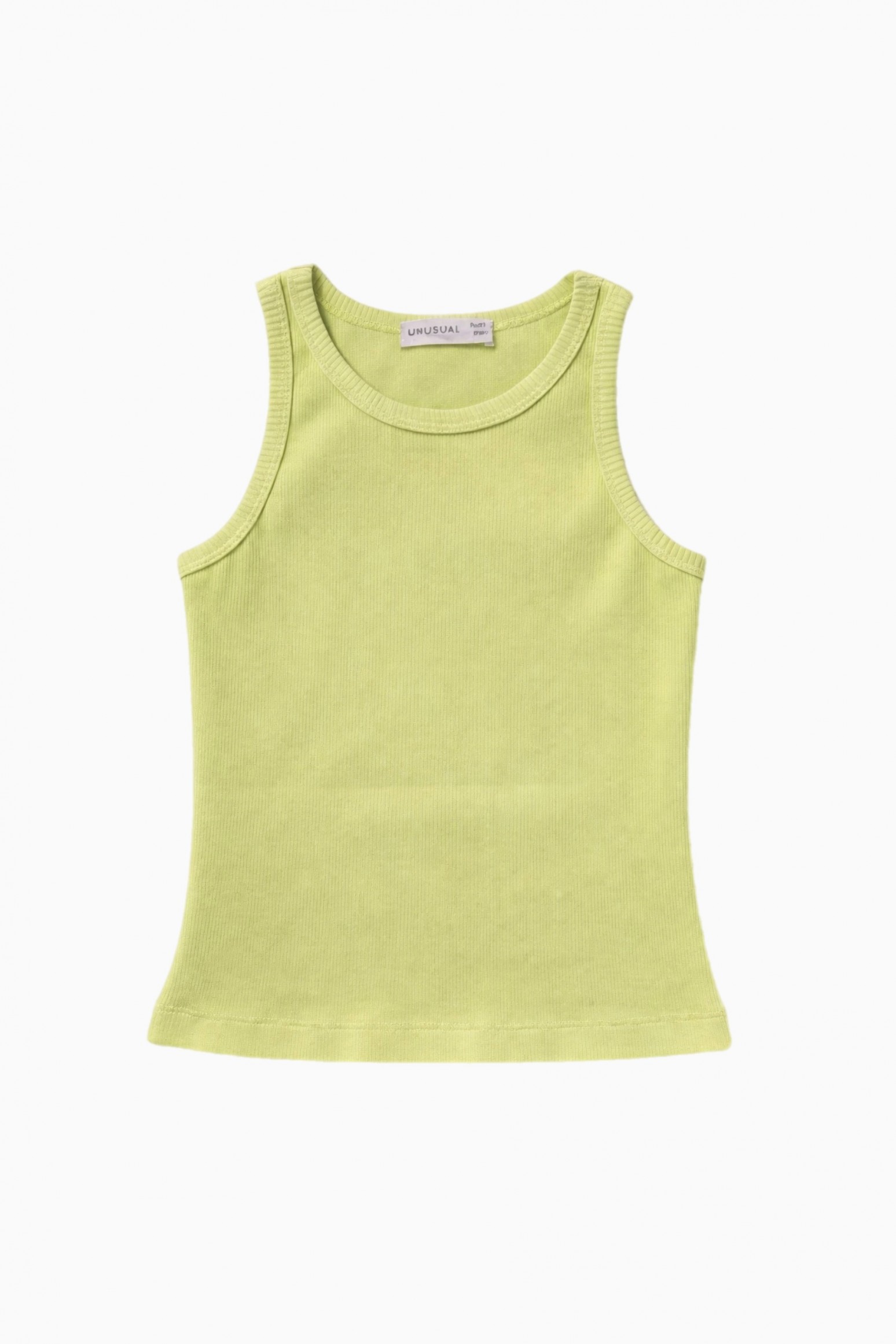 Майка трикотажная в рубчик