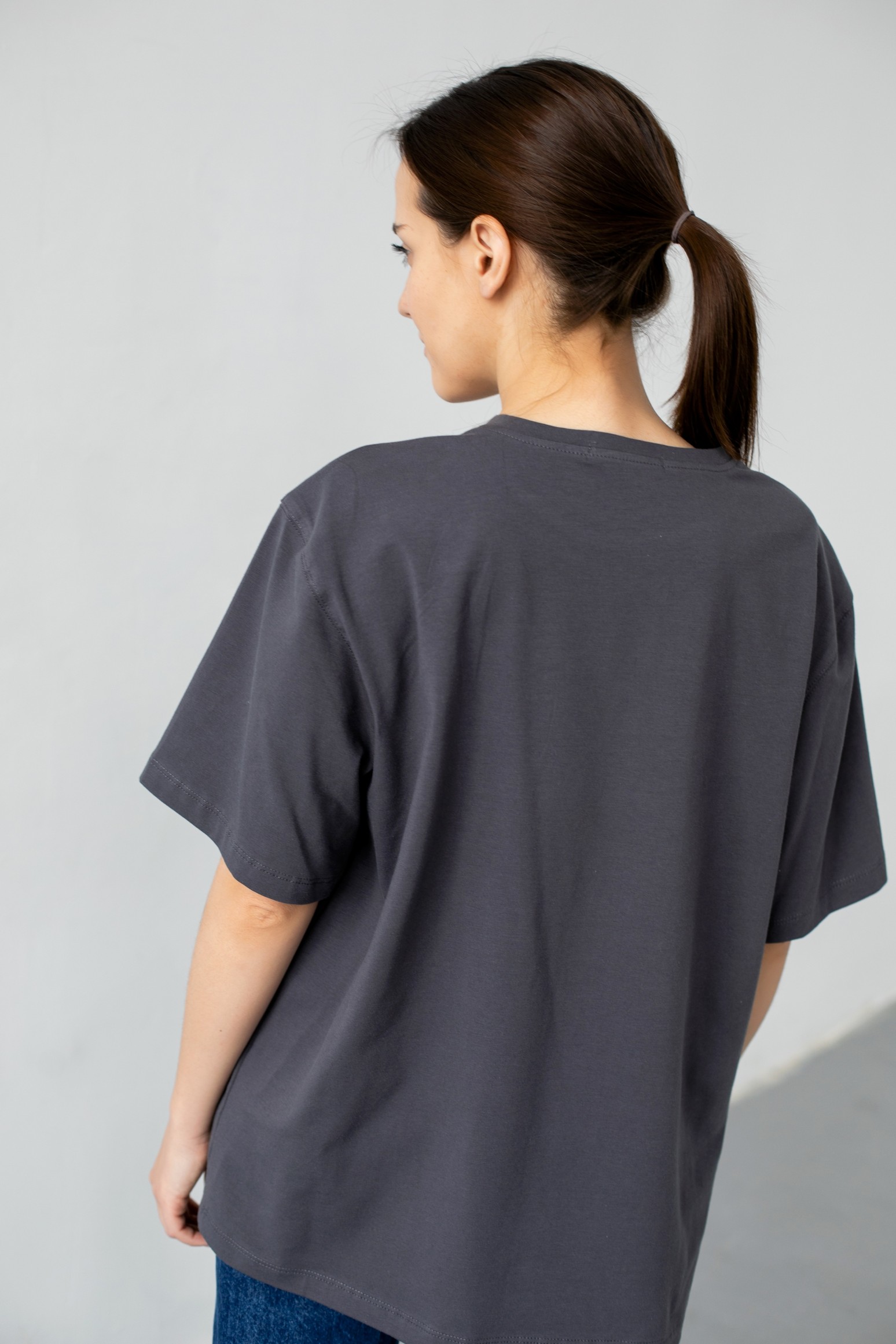 Футболка из хлопка oversize