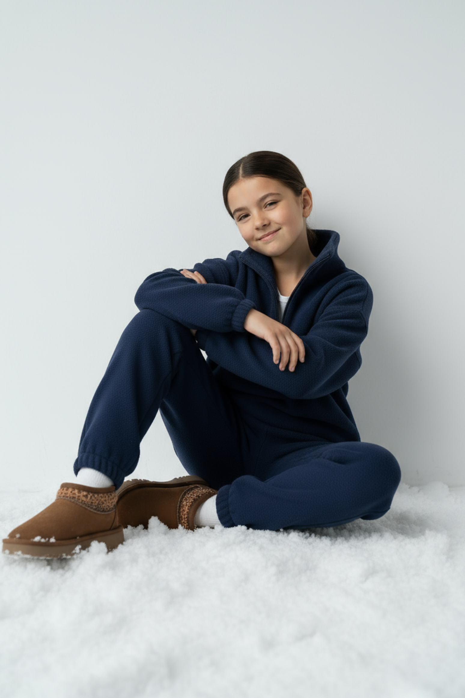 Костюм из флиса на молнии