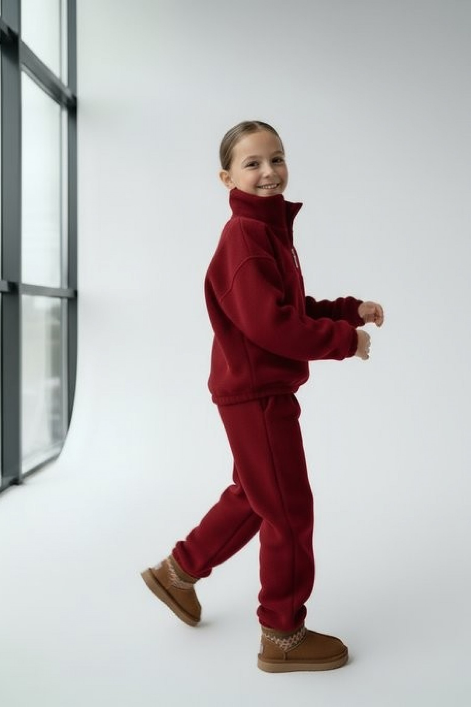 Костюм из флиса на молнии