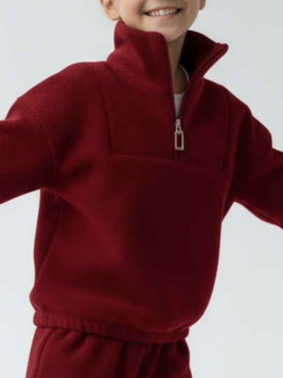 Костюм из флиса на молнии