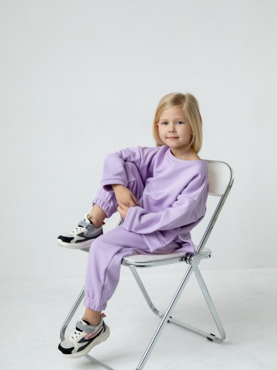 Костюм толстовка с разрезами и джогеры