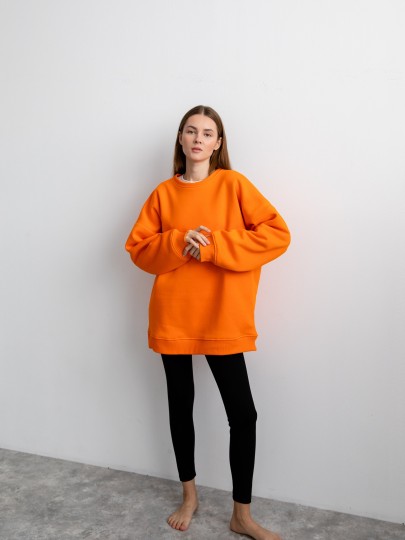 Толстовка oversize утеплённая