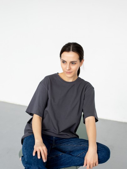 Футболка из хлопка oversize