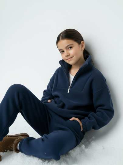 Костюм из флиса на молнии