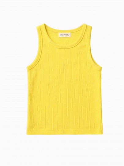 Майка трикотажная в рубчик