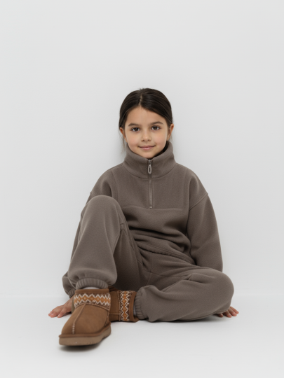 Костюм из флиса на молнии