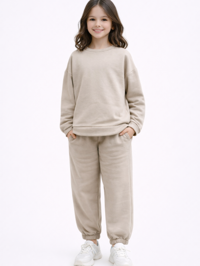 Костюм толстовка с разрезами и джогеры