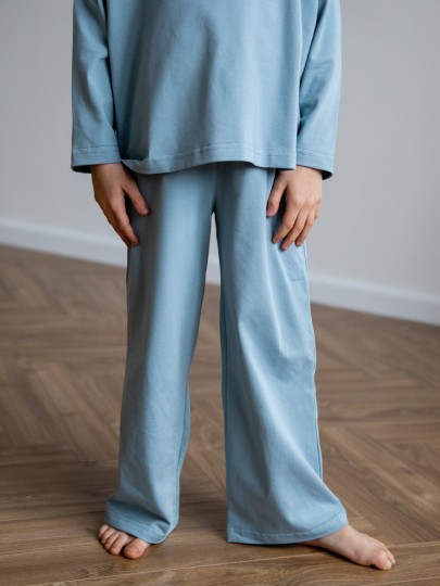 Комплект пижамный лонгслив и брюки