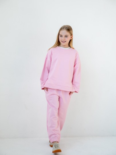 Костюм толстовка с разрезами и джогеры