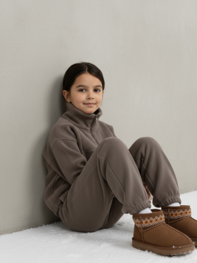 Костюм из флиса на молнии