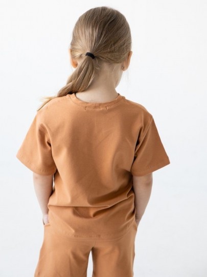 Костюм футболка и шорты oversize