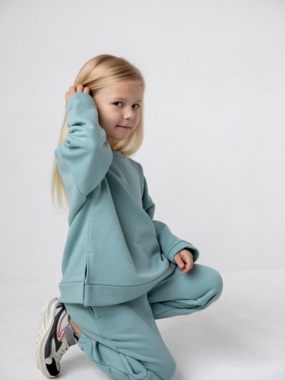 Костюм толстовка с разрезами и джогеры