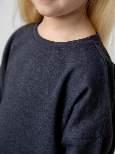 Костюм лонгслив и брюки со швами