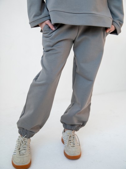 Костюм толстовка с разрезами и джогеры