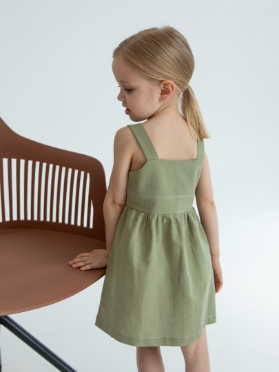 Сарафан на пуговицах