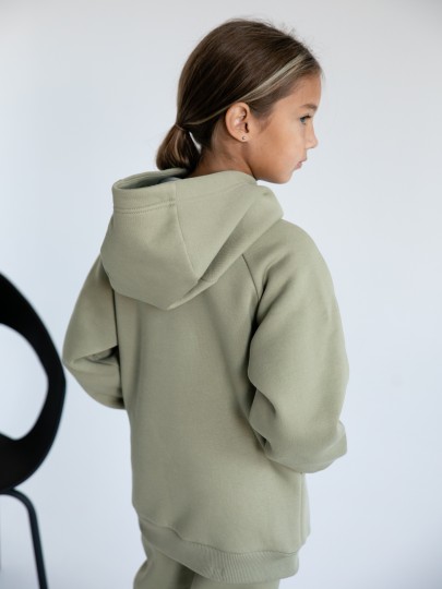 Костюм с капюшоном утеплённый