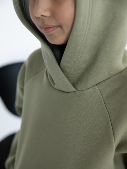 Костюм с капюшоном утеплённый