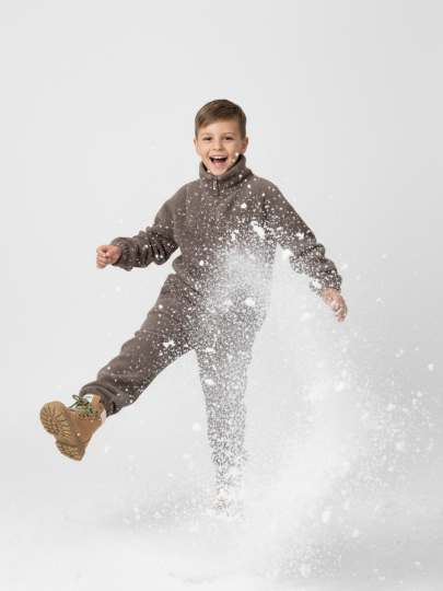 Костюм на молнии из флиса