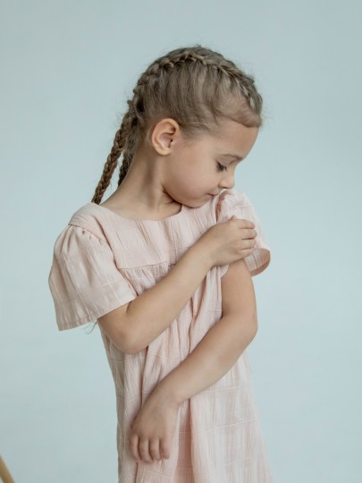 Платье из тонкого хлопка