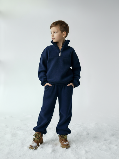 Костюм на молнии из флиса