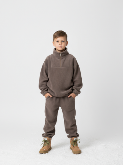 Костюм на молнии из флиса